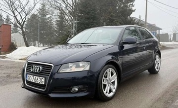 Audi A3 8P Hatchback 3d 1.6 TDI 105KM 2010 Audi A3 3-drzwiowe Audi A3 3-drzwiowe 1.6 TDI DPF Ambition 1.6 Diesel 105KM, zdjęcie 1