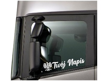 Наклейка на наклейку на запросе Eagle Название на Bog Bus Auto *Colors
