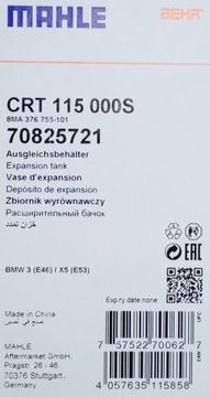 BEHR HELLA NÁDOBKA VYROVNÁVACÍ KAPALINY BMW 3 E46