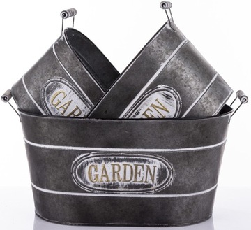 Стильное металлическое накрытие для террасы, балкона, садовой беседки, набор из 3 штук.