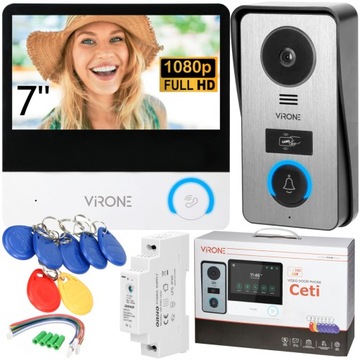 Panel Zewnętrzny do Rozbudowy Wideodomofonu VIRONE VDP-60FHD CETI Full HD