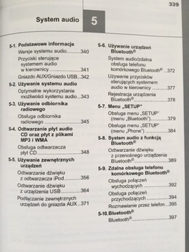 AURIS II FL 2015-2018 полное руководство пользователя на польском языке, 660 страниц.