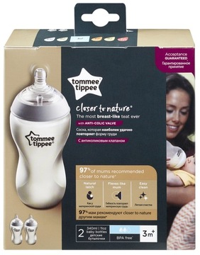 Бутылка Tommee Tippee 2x340 мл