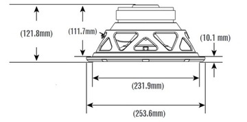 МОЩНЫЙ НАСОВЫЙ САБВУФЕР JBL STAGE 1010 25 СМ 10 ДЮЙМОВ 4 ОМ 900 Вт + БЕСПЛАТНО