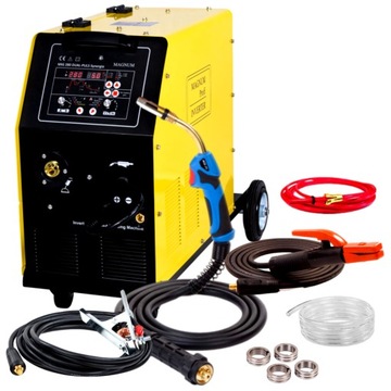 SPAWARKA MAGNUM MIG 280 DUAL PULS SYNERGIA MMA 4X4