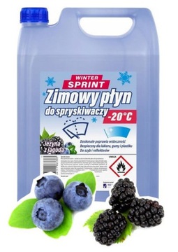 ZIMOWY PŁYN DO SPRYSKIWACZY 5L -20C JAGODOWY X2