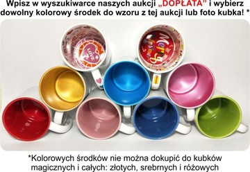 Kubek Rainbow High z imieniem prezent dla dziewczynki różne kolory i wzory