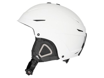 KASK NARCIARSKI SNOWBOARDOWY NARTY Crivit L/XL biały 59-62cm