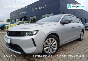 Opel 2023 Opel Astra 167 VI 1.5 CDTI 130 KM Business Edition AT I wl. FV23