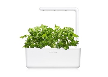 Doniczka na zioła Click and Grow Smart Garden 3 biała 12x30 cm