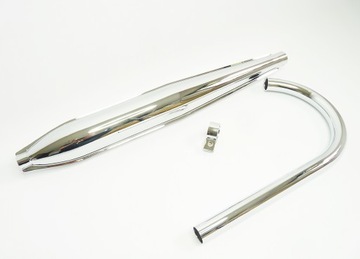 WSK 125 Коленный глушитель, двойная рама КАЧЕСТВО