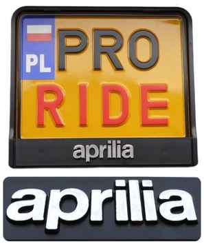 3D RAMKA Tablicy rejestracyjnej MOTOCYKL APRILIA