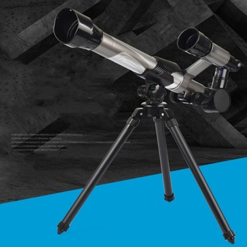 Zewnętrzny lornetkowy teleskop astronomiczny