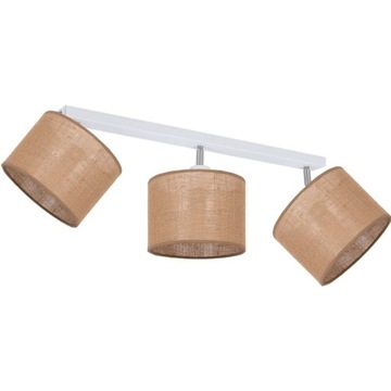 LAMPA LISTWA SUFITOWA ŻYRANDOL BOHO JUTOWA JUTA