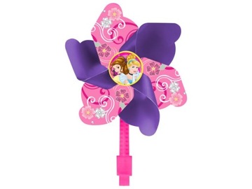 WIATRACZEK NA KIEROWNICĘ DISNEY PRONCESS RÓŻOWY