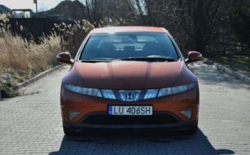 Honda Civic VIII Hatchback 5d 1.4 i 83KM 2008 Honda Civic GWARANCJA, 2008r, 1.4 BenzynaLPG, Niski przebieg, Nowe sprzegl, zdjęcie 13