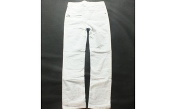 L38108 NEXT SPODNIE DENIM WHITE 34