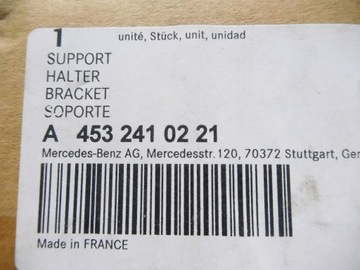 DRŽÁK UCHYCENÍ MOTORU SMART FORFOUR II 453 OE A4532410221
