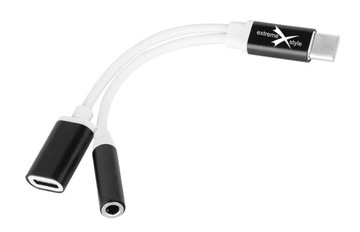 Переходник – мини-джек + кабель USB Type-C – USB Type-C