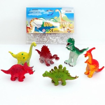 DINOZAURY DINOZAUR TYRANOSAUR STEGOSAURUS 36D