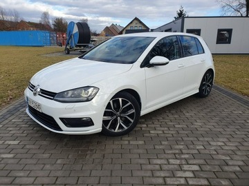 Volkswagen Golf VII Hatchback 3d 2.0 TDI BlueMotion Technology 150KM 2016 Volkswagen Golf 2.0tdi R Line Bixenon Skóra Navi