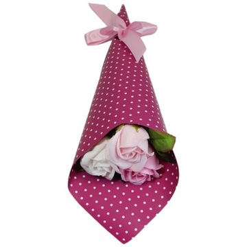 Букет мыльных роз, ароматные мыльные цветы, 37 см, ПОДАРОК ​​на ЖЕНСКИЙ ДЕНЬ