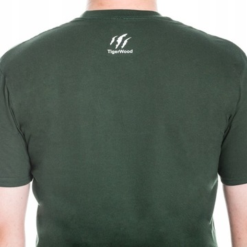 Koszulka T-Shirt TigerWood Two Axes Green S