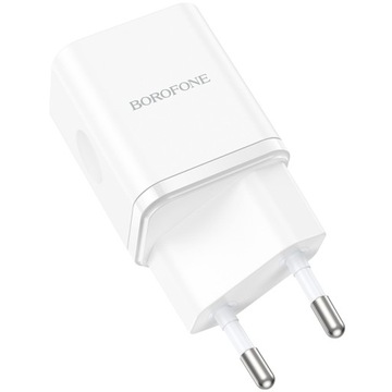 Borofone BN7 USB-A+USB-C QC3.0 3A PD 20W зарядное устройство