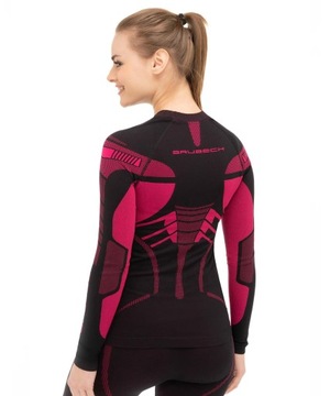 BIELIZNA DAMSKA TERMICZNA BRUBECK DRY KOMPLET BLUZA I SPODNIE M