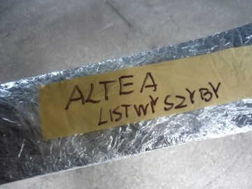 KOMPLET LIŠTA OKNO ČELNÍ PŘEDNÍ SEAT ALTEA TOLEDO III