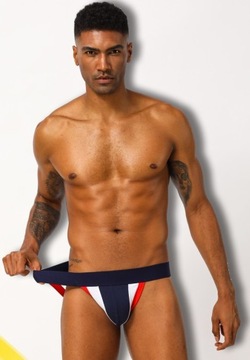 Stringi męskie slipy typu jockstrap NAVY L/XL