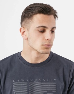 Podkoszulek Męski Koszulka T-shirt NEW YORK-08 7XL