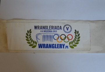 Naklejka emblemat Wranglery.pl 2015