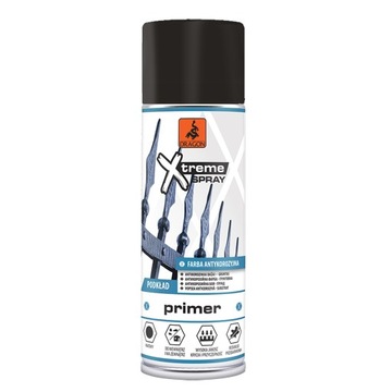 Farba antykorozyjna w sprayu CZARNA RAL 9011 400ml DRAGON