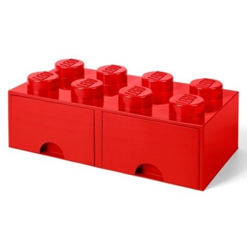 Контейнер LEGO с ящиками Brick 8 Red