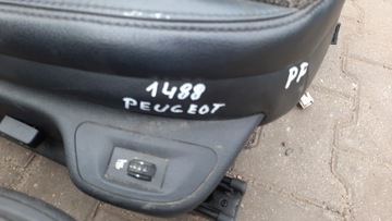 KOMPLET SEDADLA POLOKOŽENÝ PEUGEOT 407 08R