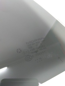 DODGE CHALLENGER 15+ SKLO (OKNO) LEVÝ PŘEDNÍ ŘIDIČE