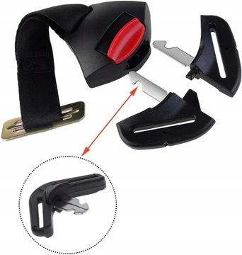 ПРЯЖКА РЕМНЯ ДЕТСКОГО БЕЗОПАСНОСТИ ДЛЯ АВТОКРЕСЛА