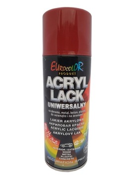EUROCOLOR AKRYL CZERWONO-BRĄZOWY RAL 3011 400ml