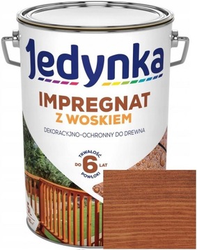 JEDYNKA IMPREGNAT DREWNA Z WOSKIEM TEK 5L