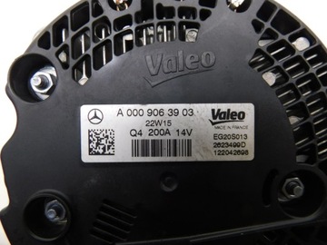 ALTERNÁTOR - MERCEDES W205 W253 W213 W447 2.0 CDI A0009063903