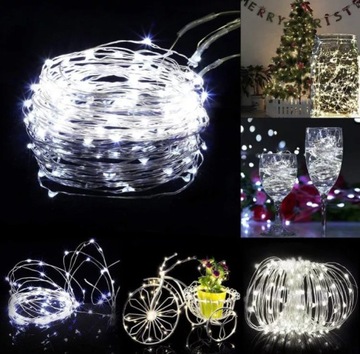 1000 СВЕТОДИОДНЫХ РОЖДЕСТВЕНСКИХ ЕЛОЧНЫХ СВЕТИЛЬНИКОВ С ХОЛОДНЫМ ПРОВОДОМ 100м IP44