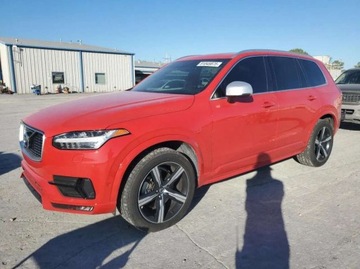 Volvo XC90 II SUV 2.0 T6 310KM 2018 Volvo XC 90 2.0 T6 310 KM, 4x4, R-DESIGN, drobna szkoda, import USA 2.0