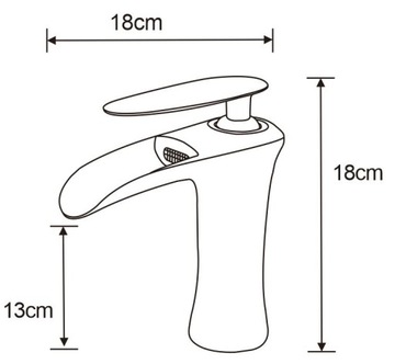 РАКОВИНА MEXEN LYRA FAPPER, ЧЕРНАЯ ЛАТУНЬ