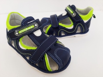 КОЖАНЫЕ САНДАЛИИ ДЛЯ МАЛЬЧИКОВ CLIBEE, размер 25