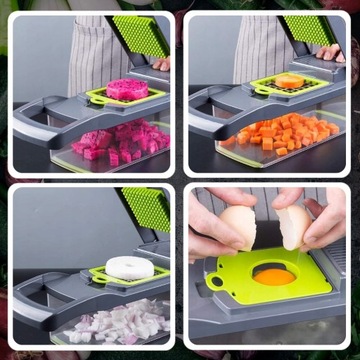 ТЕРКА-РЕЗКА ДЛЯ ОВОЩЕЙ ФРУКТОВ 13 В 1