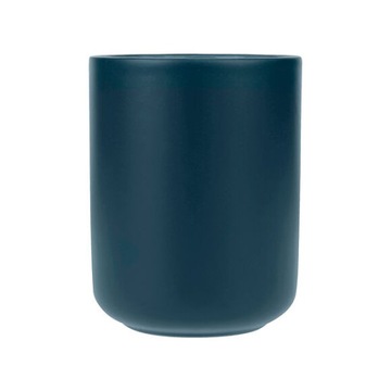 CERAMICZNY POJEMNIK NA SZCZOTECZKI CIEMNONIEBIESKI
