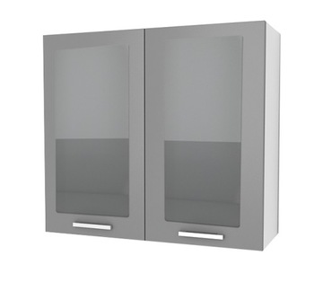 Szafka kuchenna górna NAT G80 2W mat połysk mdf