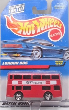 Hot Wheels London Bus Collector N.613