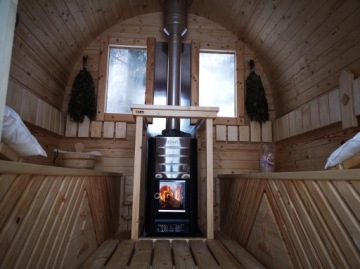 Русская САУНА Тыквенная печь для сада, полный комплект